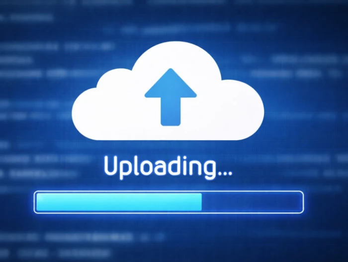 Symbolbild: Upload von Daten